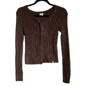 Zara kids brown cardigan/sweater